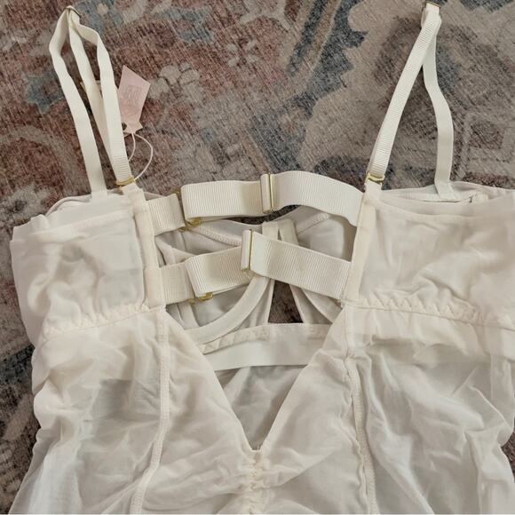 We are HAH x Free People Under the Wire Bodysuit Size Medium New - Picture 10 of 12